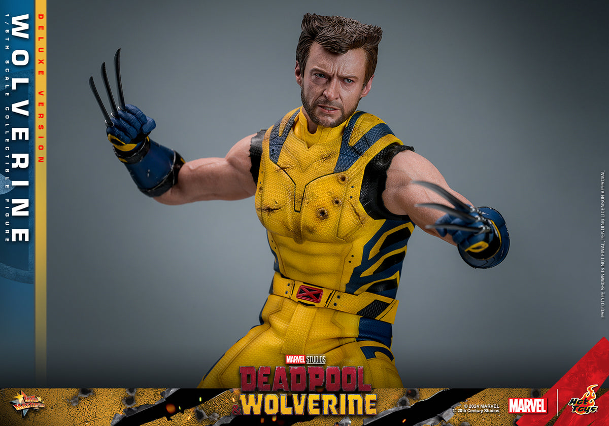 HT Deadpool & Wolverine - 1/6th scale Wolverine Collectible Figure (Deluxe Version) MMS754