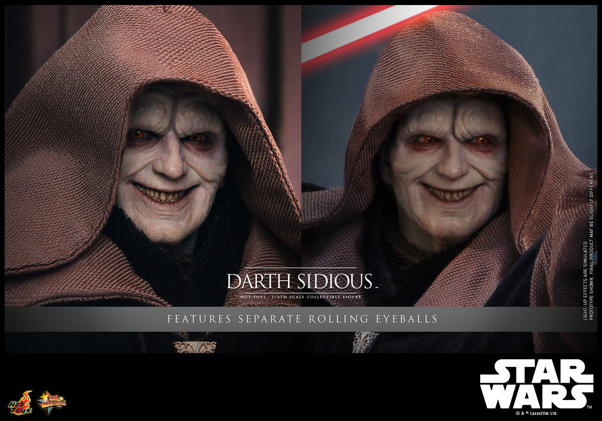 HT Star Wars: Revenge of the Sith 1/6th scale Darth Sidious Collectible Figure MMS745