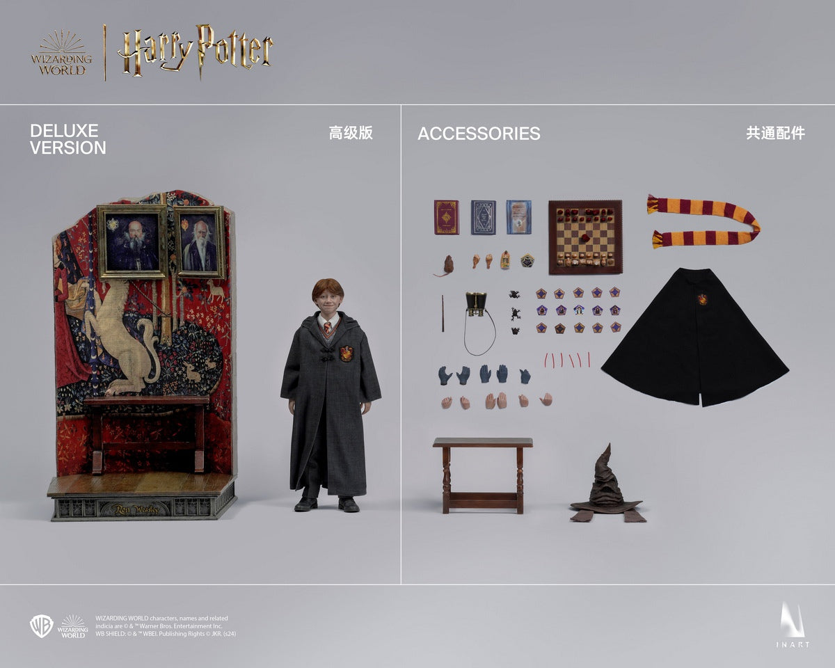 Inart Harry Potter and the Philosopher's Stone Ron Weasley 1/6 Collectible Figure (Deluxe Edition)