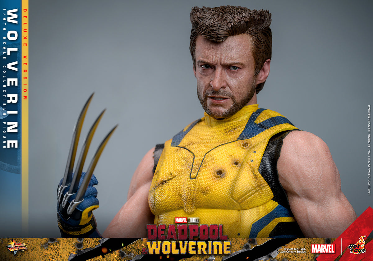 HT Deadpool & Wolverine - 1/6th scale Wolverine Collectible Figure (Deluxe Version) MMS754