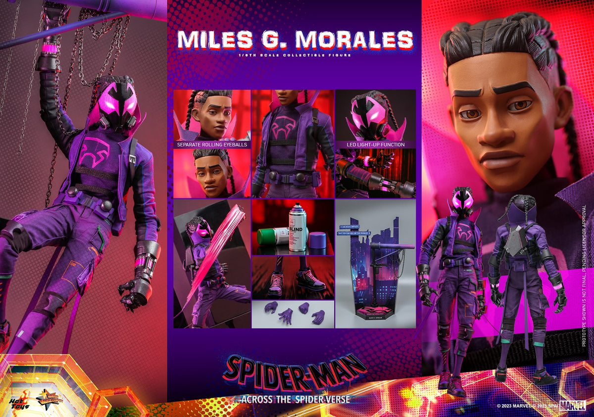 HT Spider-Man: Across the Spider-Verse 1/6th scale Miles G. Morales Collectible Figure MMS725